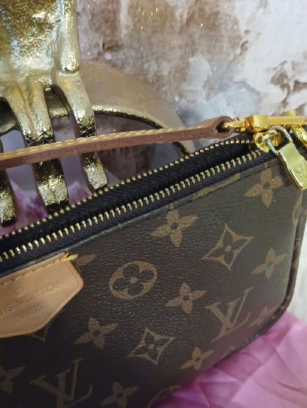 Louis Vuitton Monogram Canvas Crossbody Bag in Brown and Tan - Picture 7 of 16